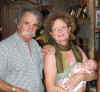 Max, Grandma, and Anishka, July 4, 2002, Party at Susan's .jpg (213663 bytes)